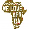 T-Shirt WE LOVE AFRICA / Homme